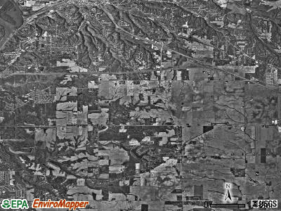 Groveland township, Illinois satellite photo by USGS