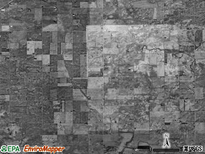 Wall township, Illinois satellite photo by USGS