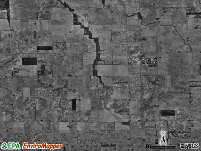 Lovejoy township, Illinois satellite photo by USGS