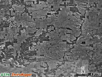 Elm Grove township, Illinois satellite photo by USGS