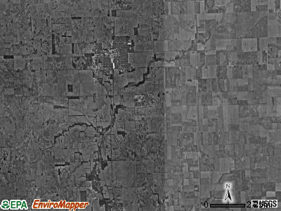 Grant township, Illinois satellite photo by USGS