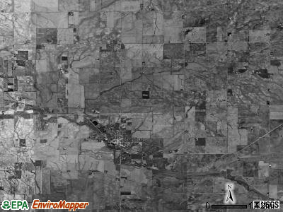 Cheney's Grove township, Illinois satellite photo by USGS
