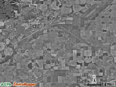 Forest City township, Illinois satellite photo by USGS
