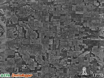 Wythe township, Illinois satellite photo by USGS
