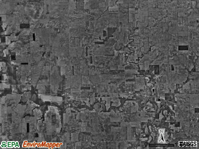 Middlefork township, Illinois satellite photo by USGS