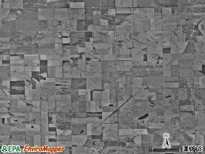 Allens Grove township, Illinois satellite photo by USGS