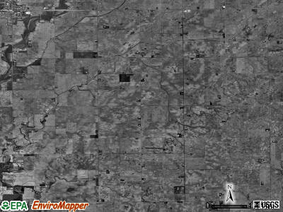 Condit township, Illinois satellite photo by USGS