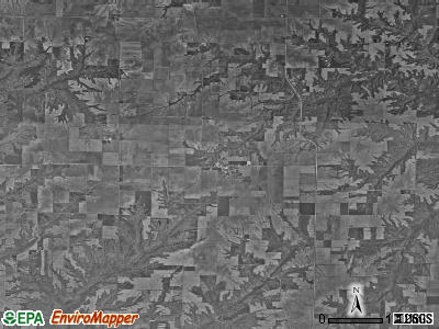 Littleton township, Illinois satellite photo by USGS