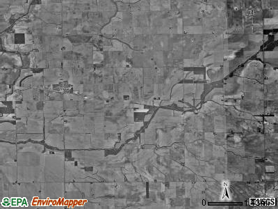 Sheridan township, Illinois satellite photo by USGS
