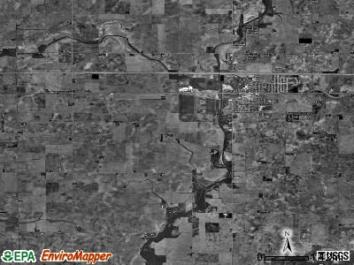 St. Joseph township, Illinois satellite photo by USGS