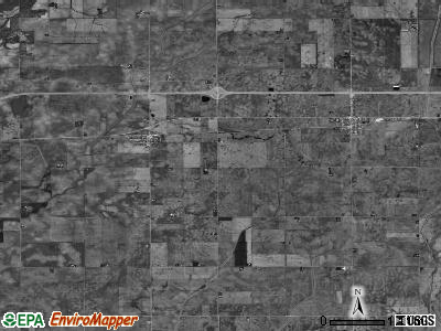 Scott township, Illinois satellite photo by USGS