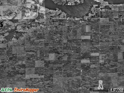 Creek township, Illinois satellite photo by USGS