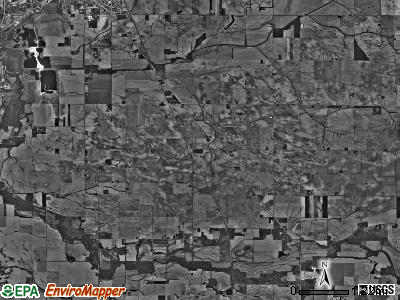 Chester township, Illinois satellite photo by USGS