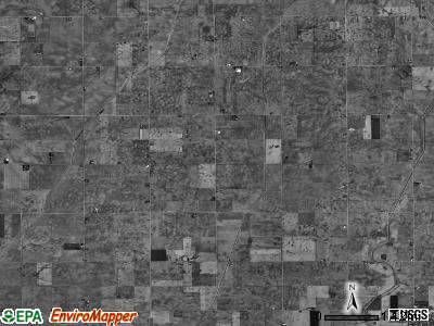 Colfax township, Illinois satellite photo by USGS