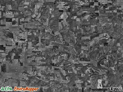 Columbus township, Illinois satellite photo by USGS
