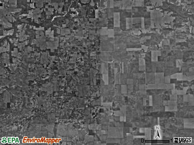 Elwood township, Illinois satellite photo by USGS
