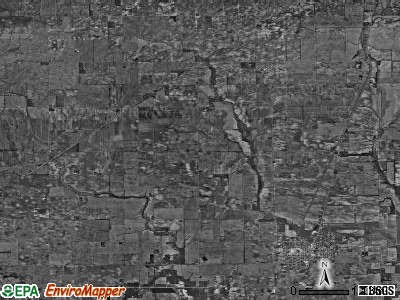 Ross township, Illinois satellite photo by USGS