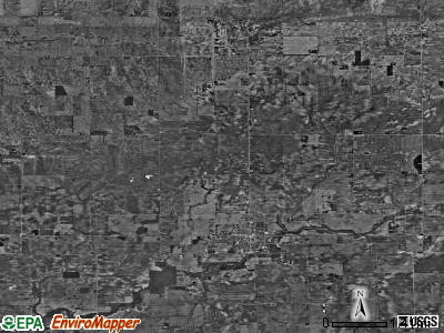 Newman township, Illinois satellite photo by USGS