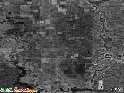 Garrett township, Illinois satellite photo by USGS