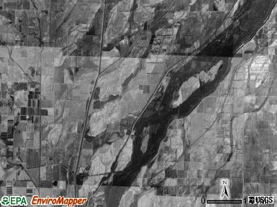 Lake township, Arkansas satellite photo by USGS