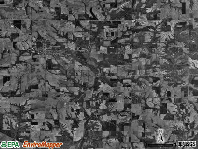 Payson township, Illinois satellite photo by USGS