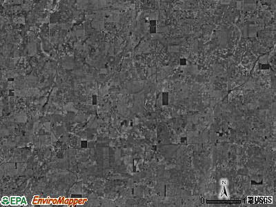 Shiloh township, Illinois satellite photo by USGS
