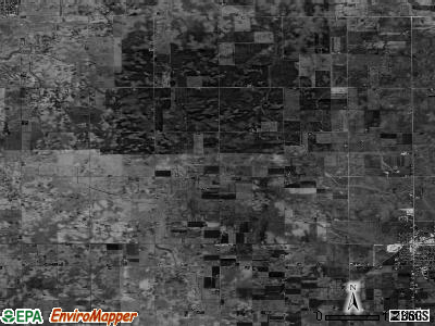 Lowe township, Illinois satellite photo by USGS