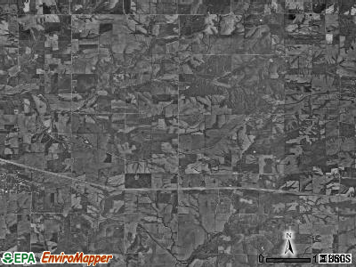 Hadley township, Illinois satellite photo by USGS
