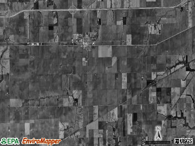 New Berlin township, Illinois satellite photo by USGS
