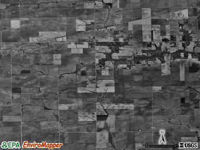 Maxwell township, Illinois satellite photo by USGS