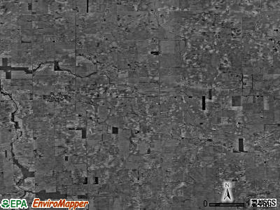 Buck township, Illinois satellite photo by USGS