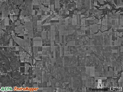 Stratton township, Illinois satellite photo by USGS
