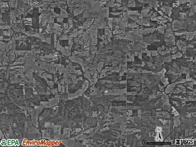 Hardin township, Illinois satellite photo by USGS