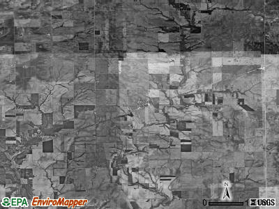 Ridge township, Illinois satellite photo by USGS