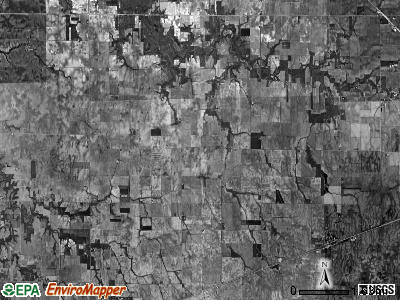 Whitley township, Illinois satellite photo by USGS