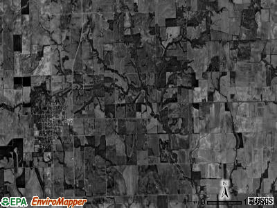 Westfield township, Illinois satellite photo by USGS