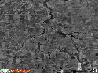 Greenwood township, Illinois satellite photo by USGS