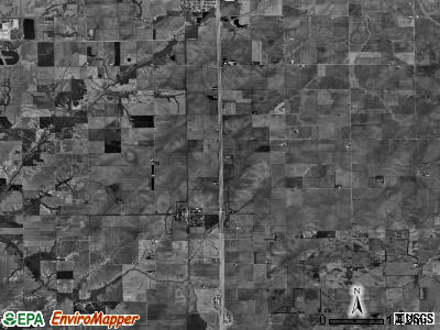 Pitman township, Illinois satellite photo by USGS