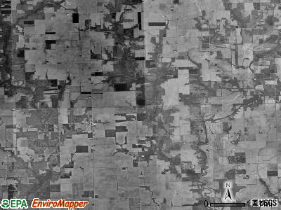 Grandville township, Illinois satellite photo by USGS