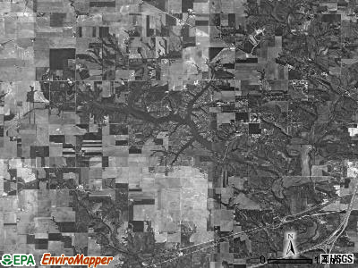 Summit township, Illinois satellite photo by USGS