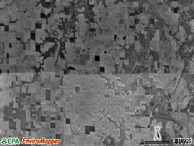 Grove township, Illinois satellite photo by USGS