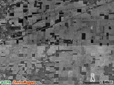 St. Francis township, Illinois satellite photo by USGS
