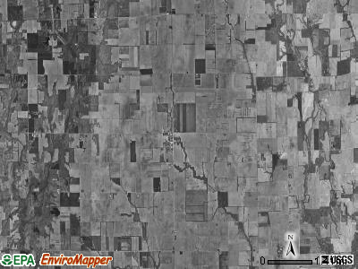 Hunt City township, Illinois satellite photo by USGS