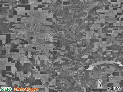 Lagrange township, Illinois satellite photo by USGS