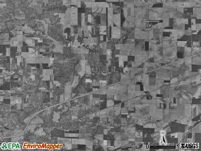 Bear Grove township, Illinois satellite photo by USGS