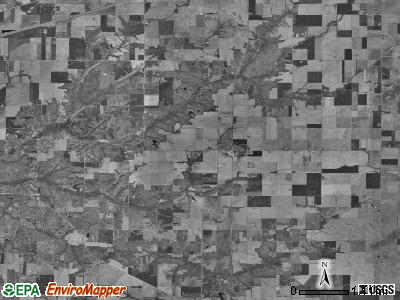 Wheatland township, Illinois satellite photo by USGS