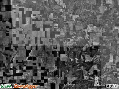 Old Ripley township, Illinois satellite photo by USGS
