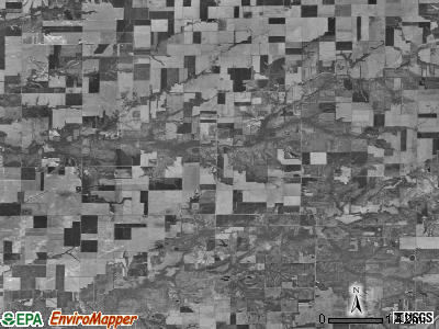 Foster township, Illinois satellite photo by USGS