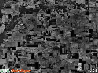 St. Jacob township, Illinois satellite photo by USGS