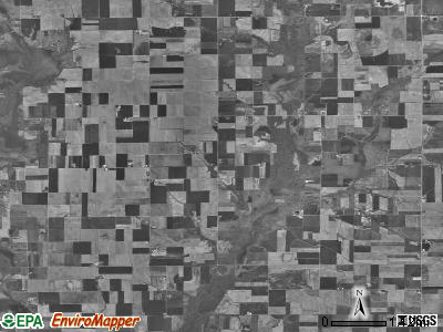Wheatfield township, Illinois satellite photo by USGS